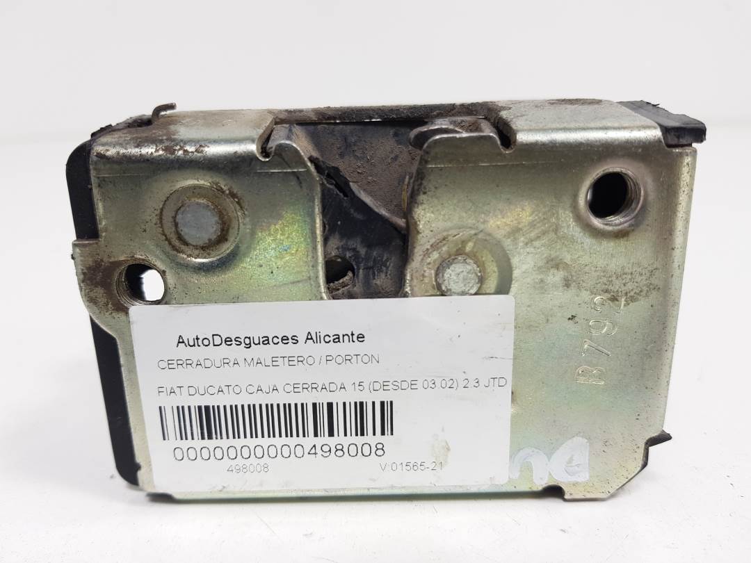 CERRADURA MALETERO / PORTON - FIAT - DUCATO CAJA CERRADA 15 (DESDE 03.02)