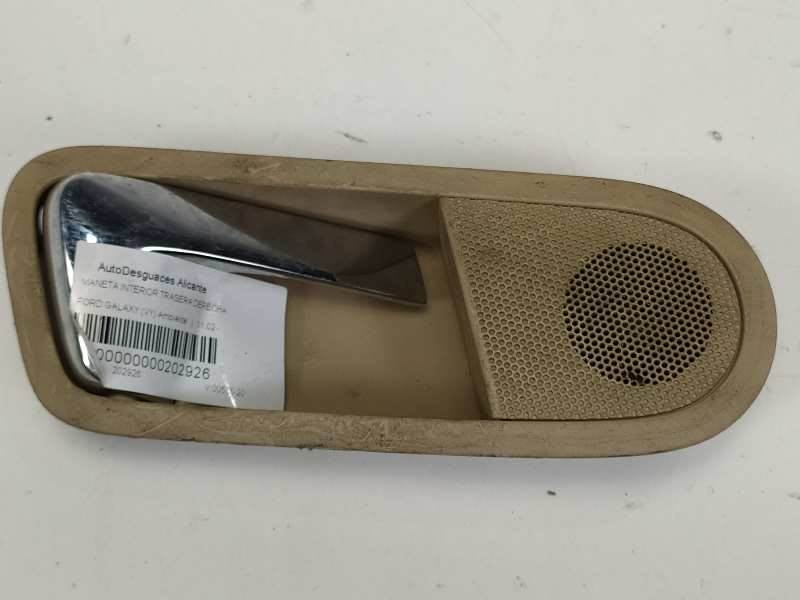 MANETA INTERIOR TRASERA DERECHA - 7M3837114B - FORD - GALAXY (VY)