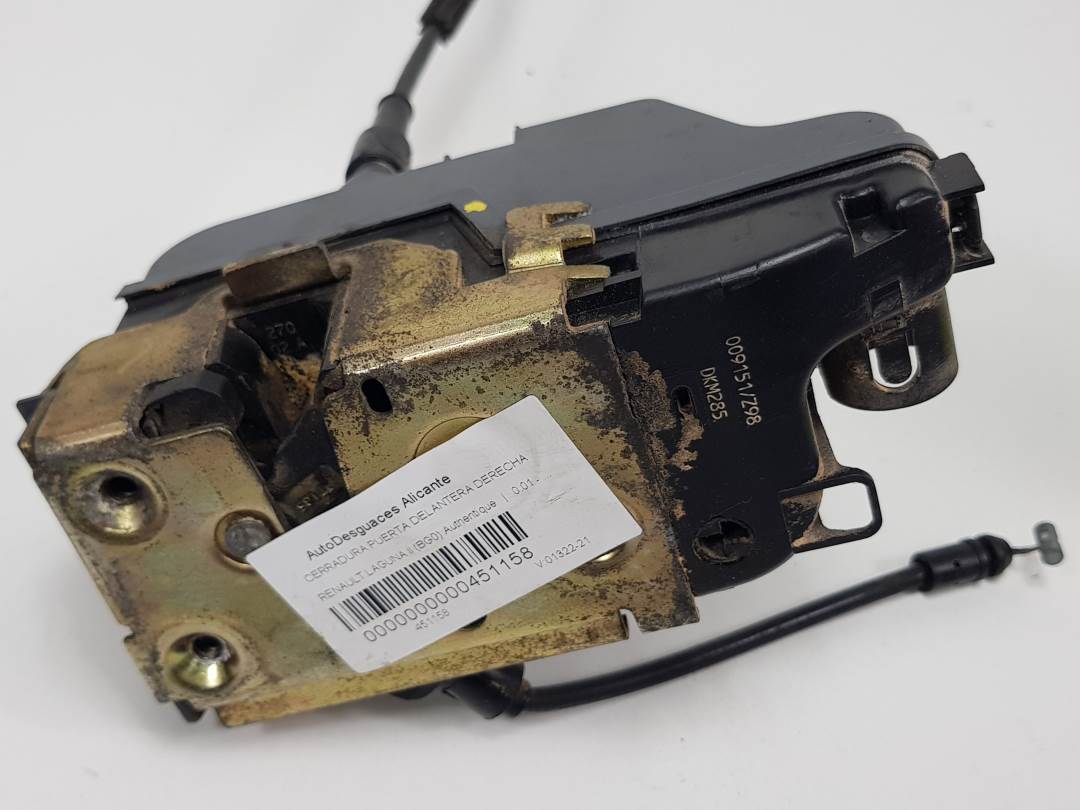 CERRADURA PUERTA DELANTERA DERECHA - RENAULT - #451158