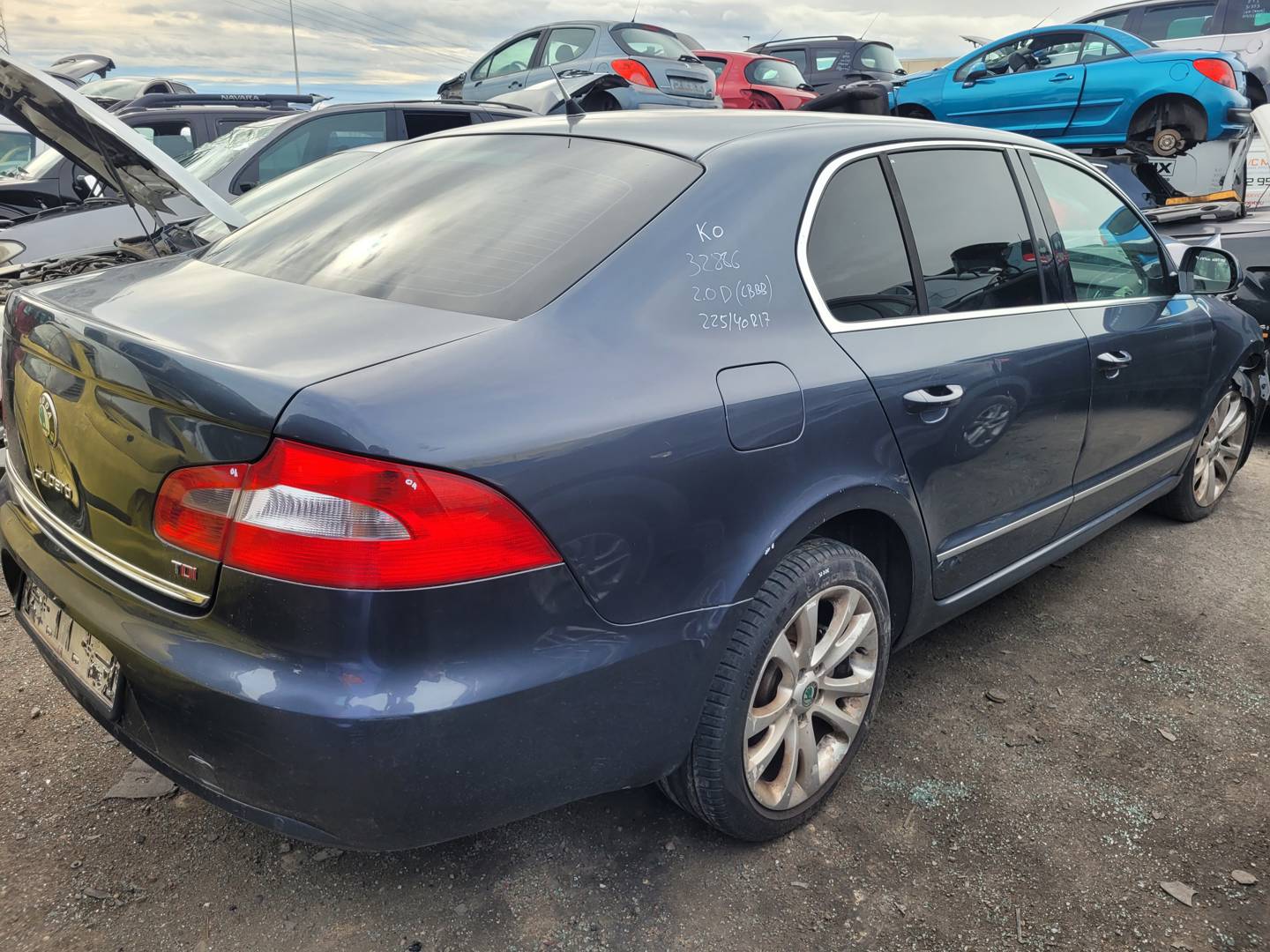 SKODA SUPERB (3T4) (2008 - 2013)