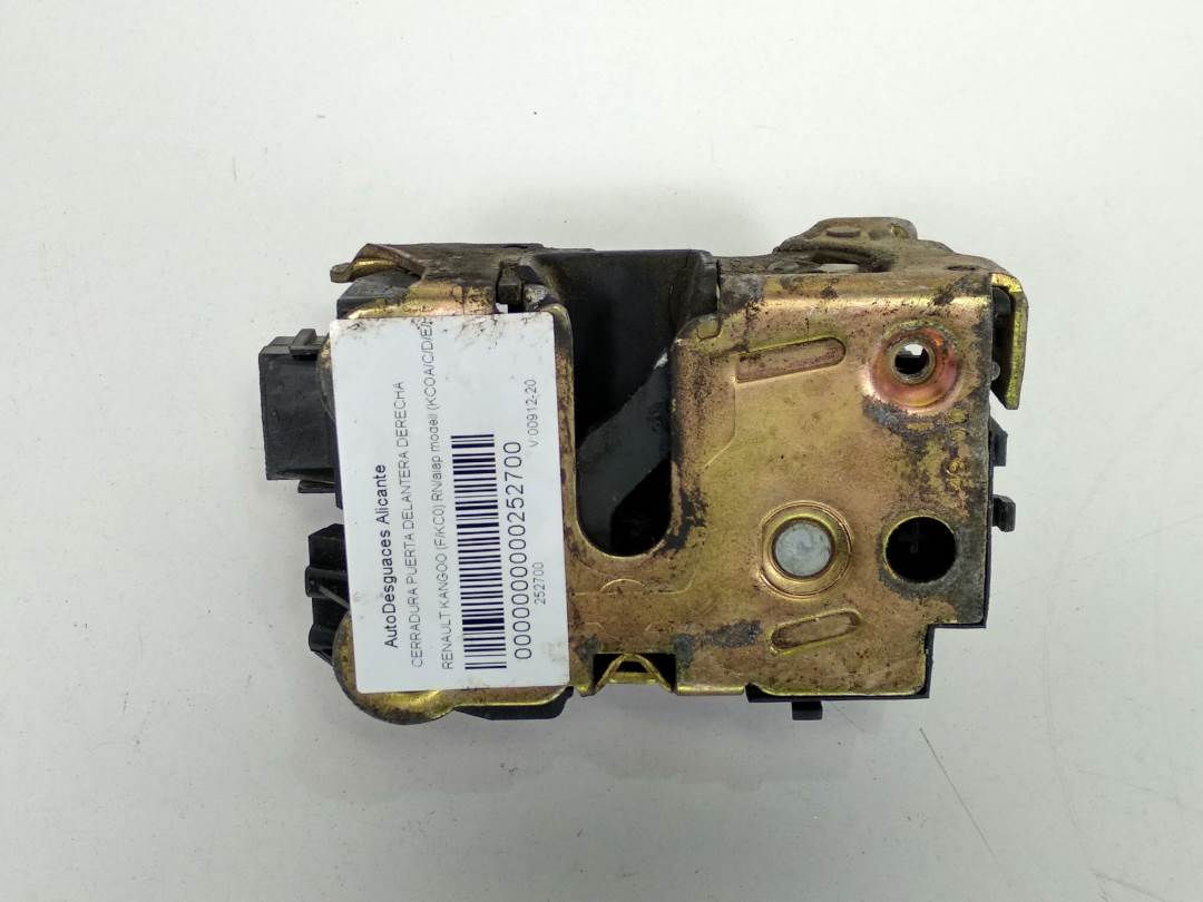 CERRADURA PUERTA DELANTERA DERECHA - RENAULT - KANGOO (F/KC)