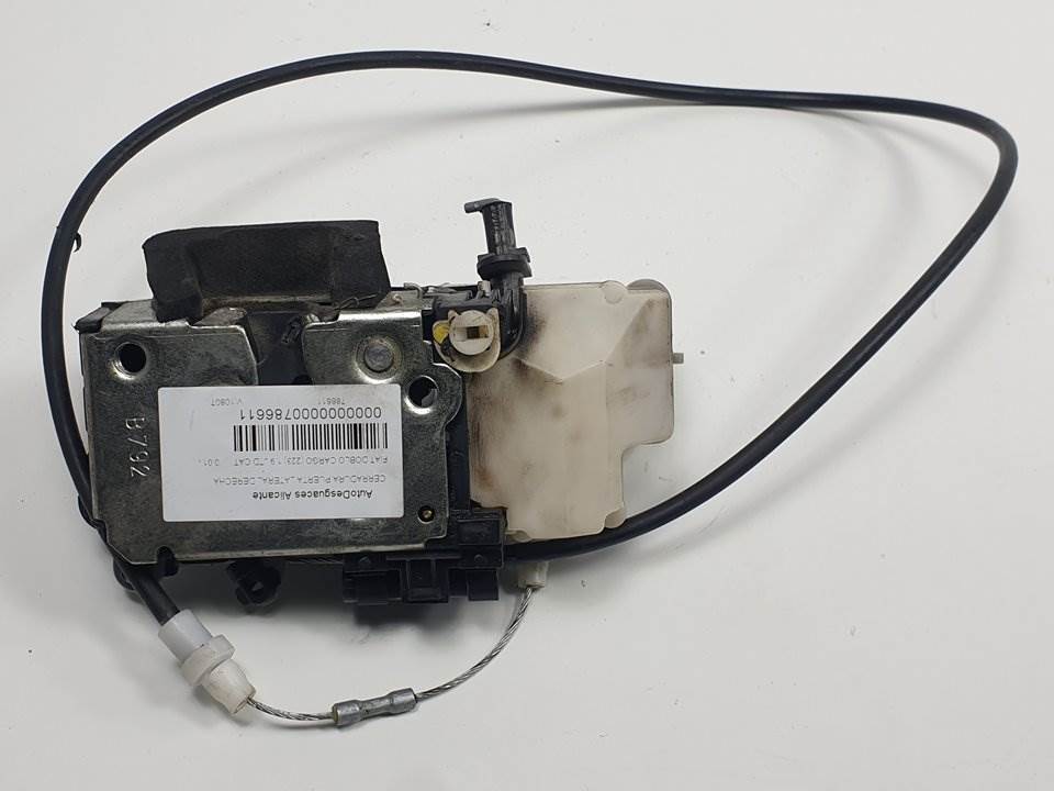 CERRADURA PUERTA LATERAL DERECHA - FIAT - #786611
