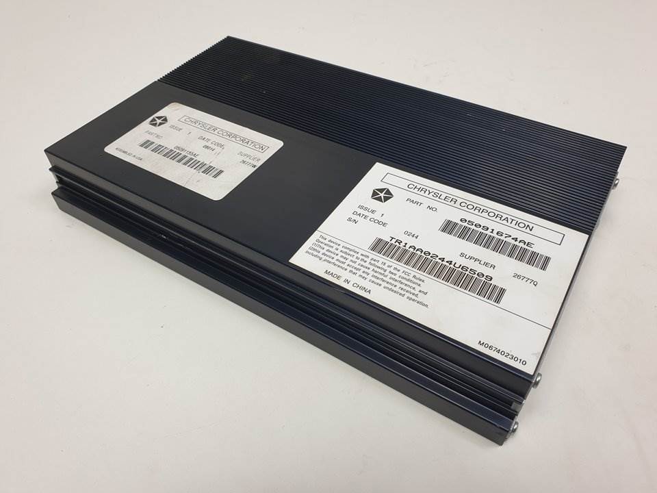 SISTEMA AUDIO / RADIO CD - 05091674AE - JEEP - CHEROKEE (KL)