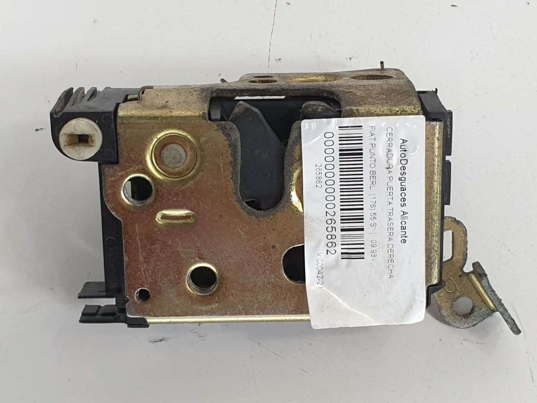 CERRADURA PUERTA TRASERA DERECHA - FIAT - #265862