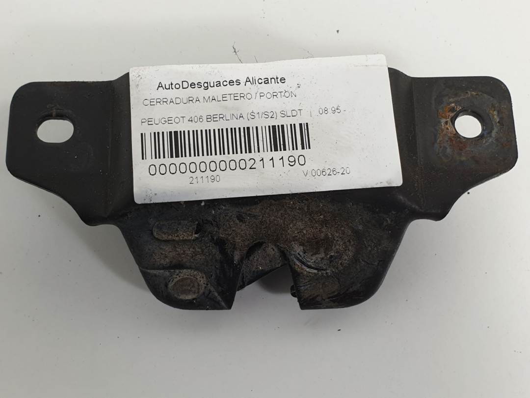 CERRADURA MALETERO / PORTON - PEUGEOT - #211190
