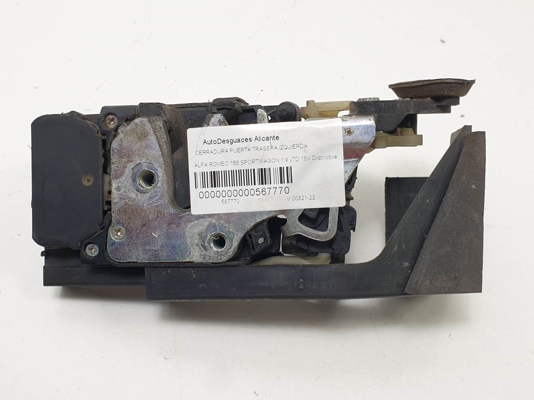 CERRADURA PUERTA TRASERA IZQUIERDA - 16828898 - ALFA ROMEO - 156 SPORTWAGON