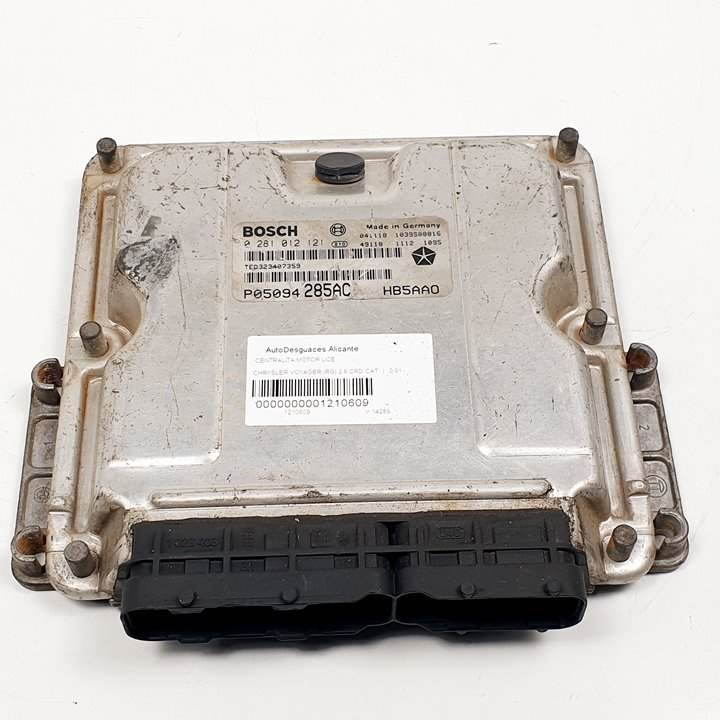 CENTRALITA MOTOR UCE - 0281012121 - CHRYSLER - VOYAGER (RG)