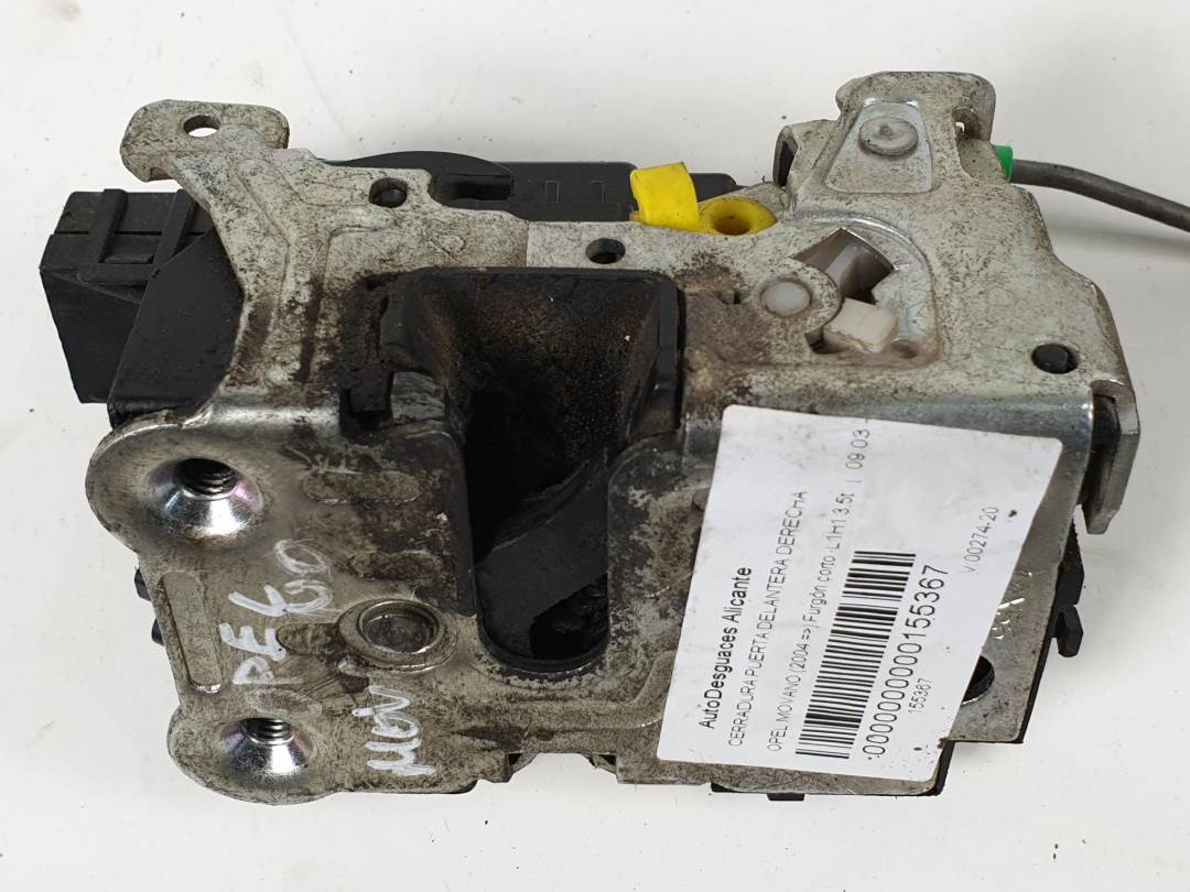 CERRADURA PUERTA DELANTERA DERECHA - 18X56 - OPEL - MOVANO (2004 =>)