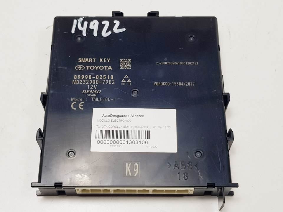 MODULO ELECTRONICO - TOYOTA - #1303106