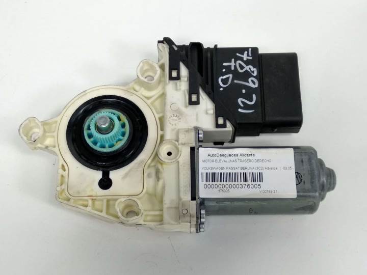 #376005 MOTOR ELEVALUNAS TRASERO DERECHO