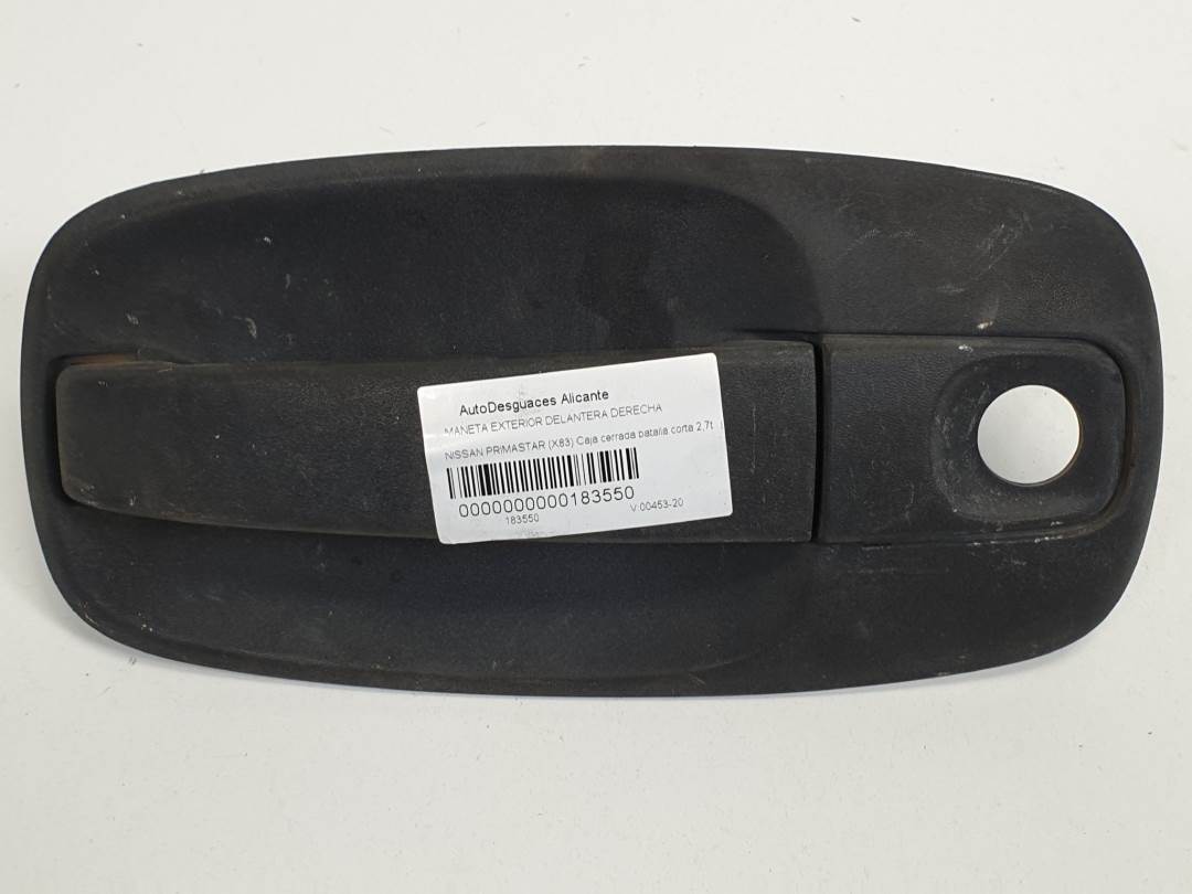 MANETA EXTERIOR DELANTERA DERECHA - 8200170625 - NISSAN - PRIMASTAR (X83)