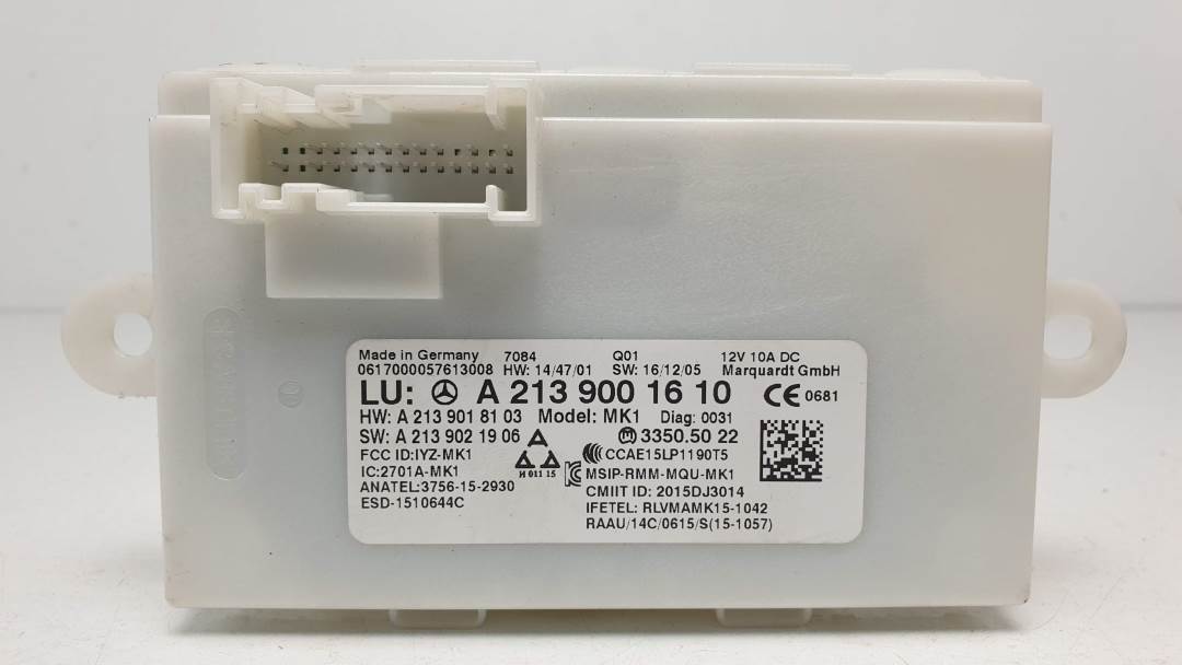 MODULO ELECTRONICO - A2139001610 - MERCEDES - CLASE E LIM. (W213)