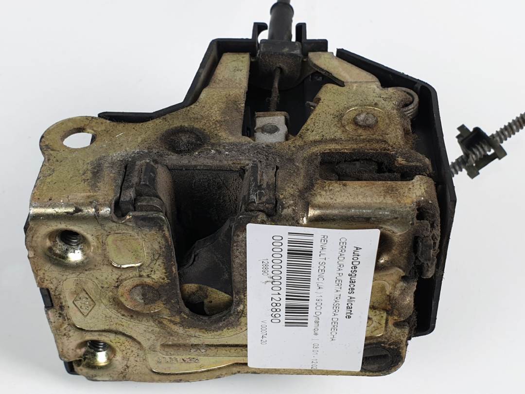 CERRADURA PUERTA TRASERA DERECHA - RENAULT - #128890