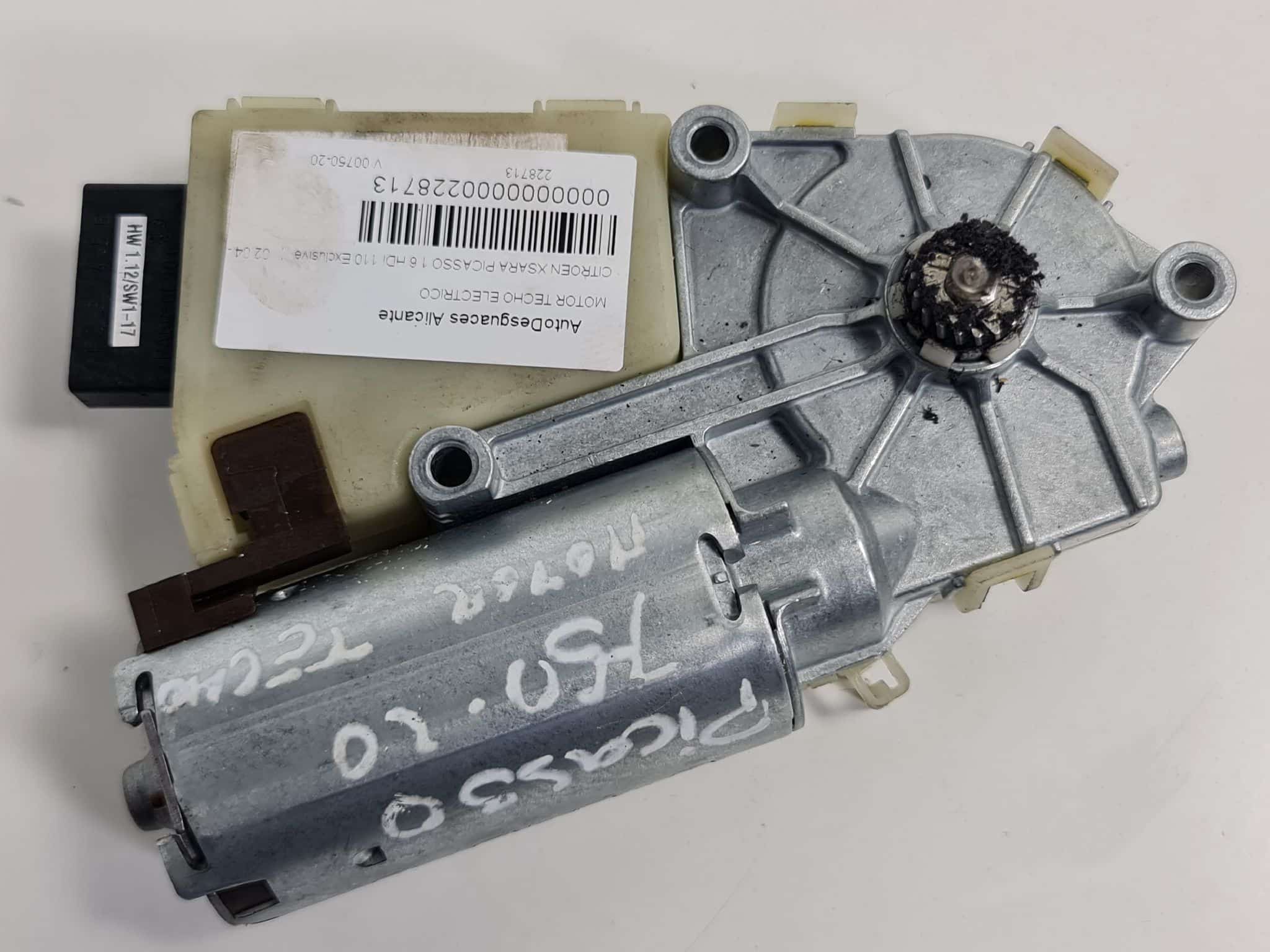 MOTOR TECHO ELECTRICO - CITROEN - #228713